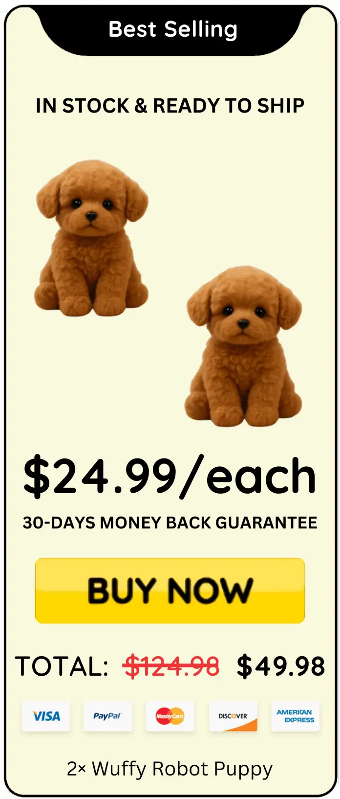 wuffy robot puppy best selling price